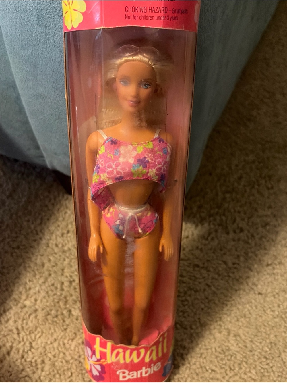 Vintage Barbie Hawaii Barbie Doll 1999 Mattel #24614 NRFB. Bathing Suit - Beach.